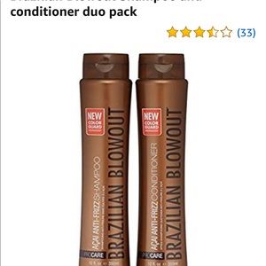 Brand new Brazilian Blowout Shampoo/ Conditioner